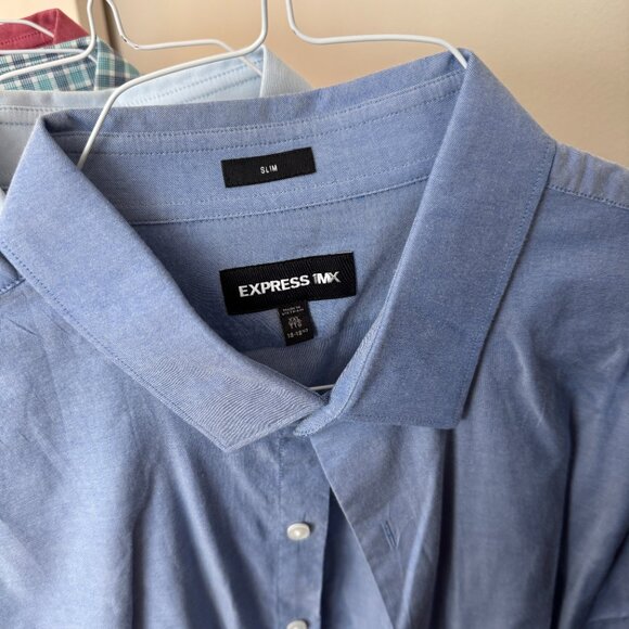 Men's Express Long Sleeve Shirts - Bundle of 9 - Picture 6 of 12